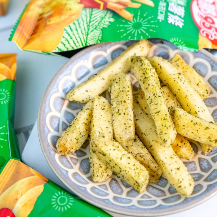 Cadina Crispy Fries Potato Chips, Seaweed Flavor 90g