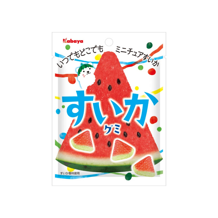 Kabaya Watermelon Flavor Gummy Candy, 50g