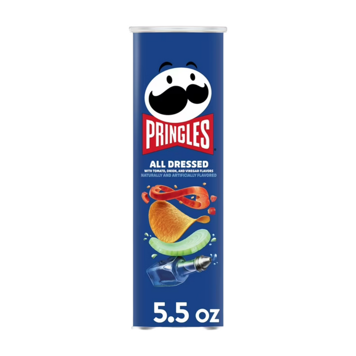 Pringles All Dressed Flavor Chips, 5.5oz