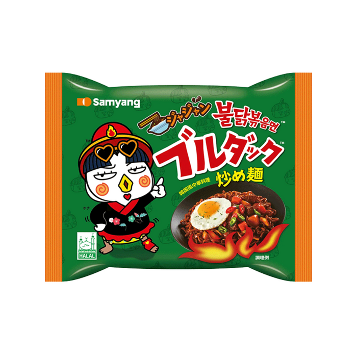 Samyang Buldak Spicy Black Bean Jjajang Flavor Spicy Ramen