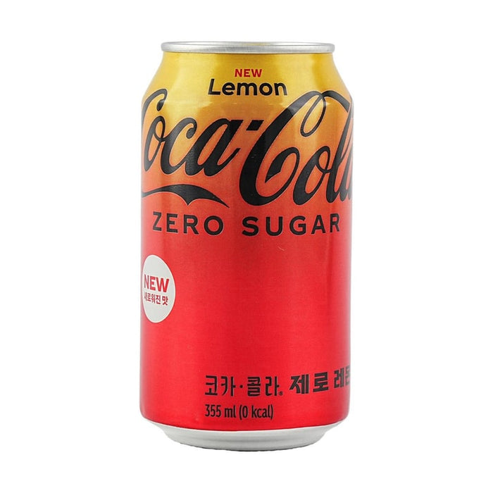Coca-Cola Lemon Flavor Zero Sugar Limited Edition, 355ml