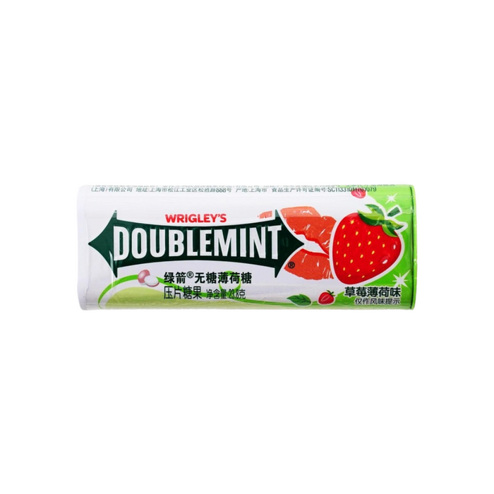 Doublemint Sugar-Free Mint Fruit Flavor Tin, 24g