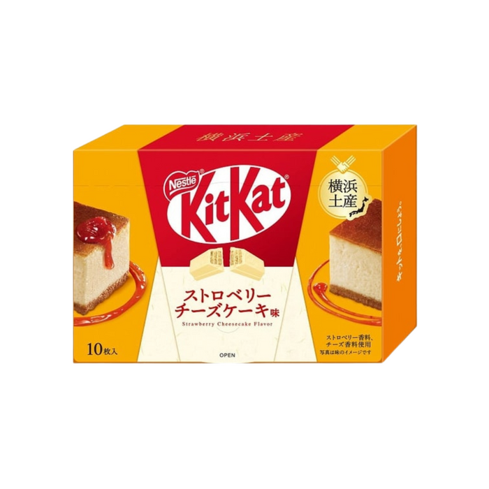 Japanese KitKat Yokohama Strawberry Cheesecake Flavor Limited Edition