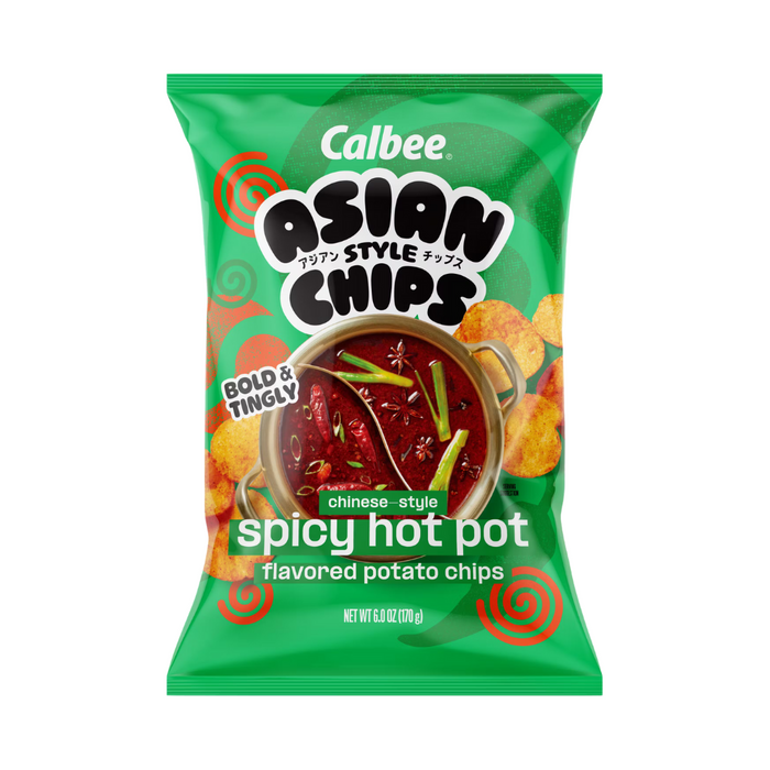Calbee Asian Style Chips Spicy Hot Pot Flavor, 170g