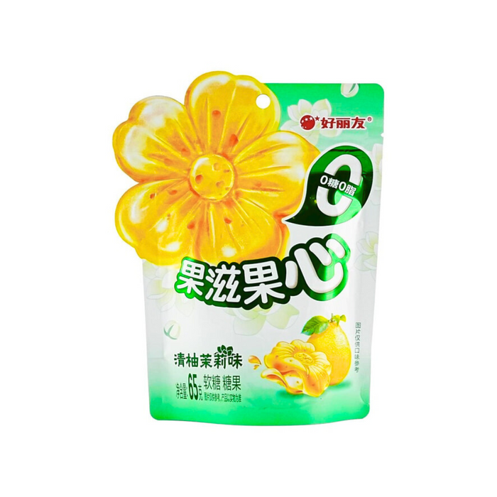 Orion Soft Jelly Gummy Green Pomelo & Jasmine Flavor, 65g
