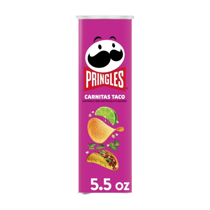Pringles Carnitas Taco Flavor Chips, 5.5oz