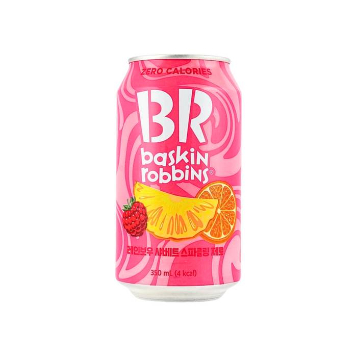 Baskin-Robbins Sherbet Sparkling Water Fruit Flavor, 350ml