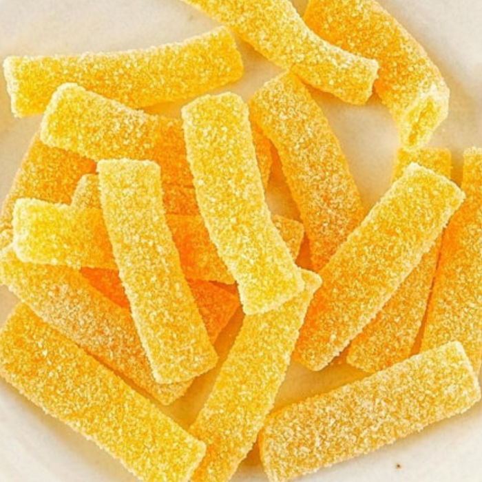 Fettuccine Gummy Candies Italian Lemon Flavor, 50g