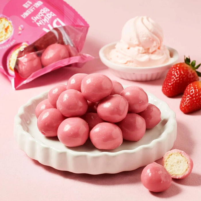 Baskin-Robbins Shooting Stars Choco Balls, Berry Strawberry Flavor, 32g