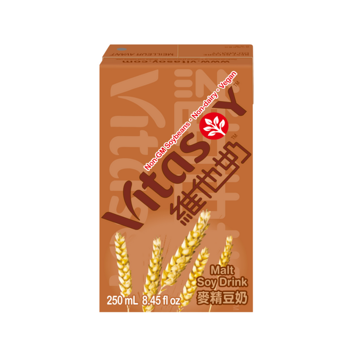 Vitasoy Malt Soy Bean Milk Box Drinks - 250ml