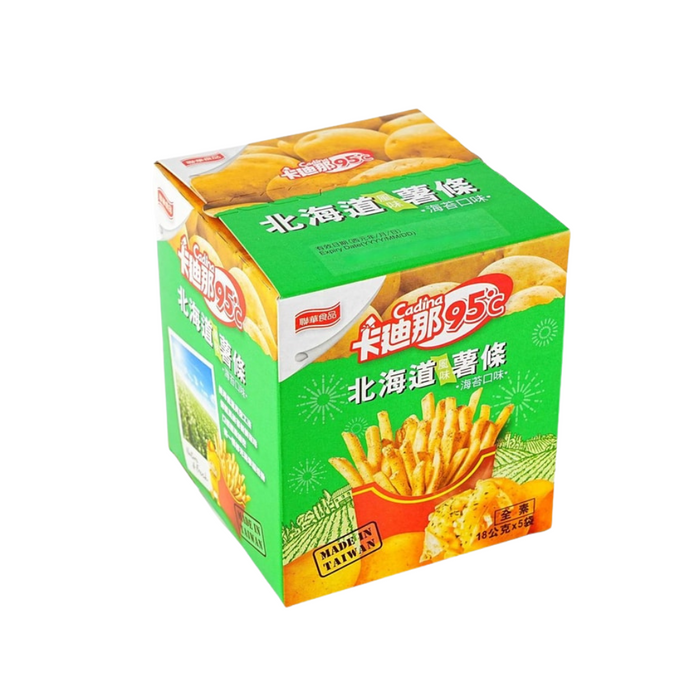 Cadina Crispy Fries Potato Chips, Seaweed Flavor 90g