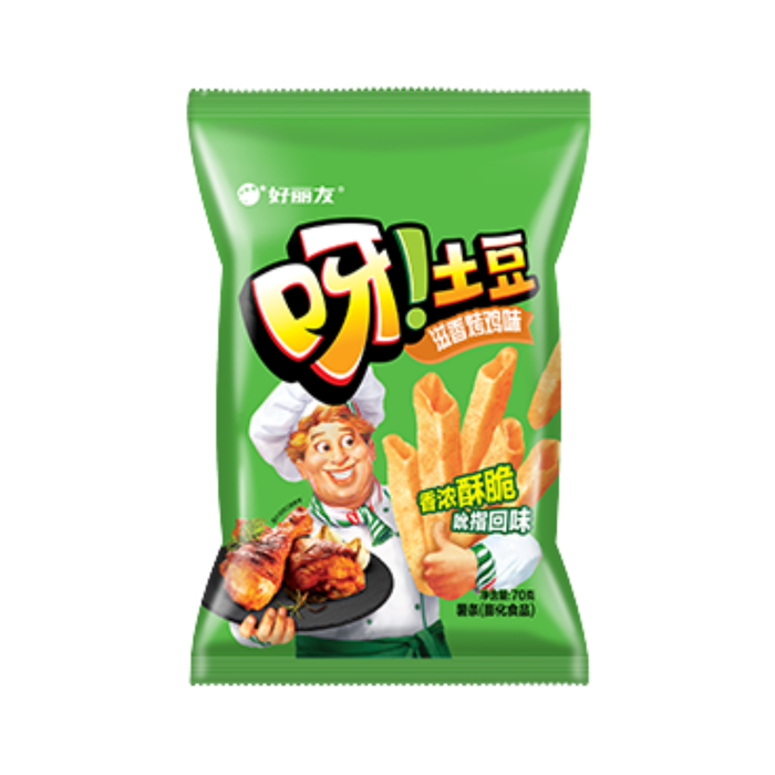 Orion Potato French Fries BBQ Chicken Flavor, 70g