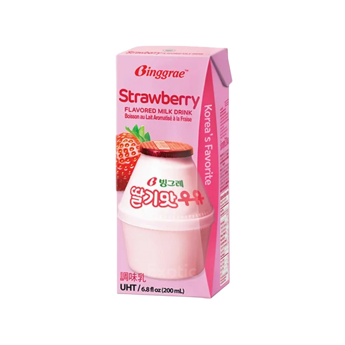 Binggrae Korean Flavored Milk Drink Box - 200ml