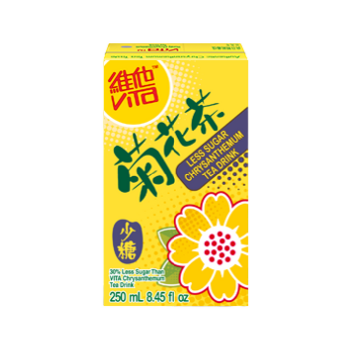 Vita Hong Kong Less Sugar Chrysanthemum Tea Box Drinks - 250ml