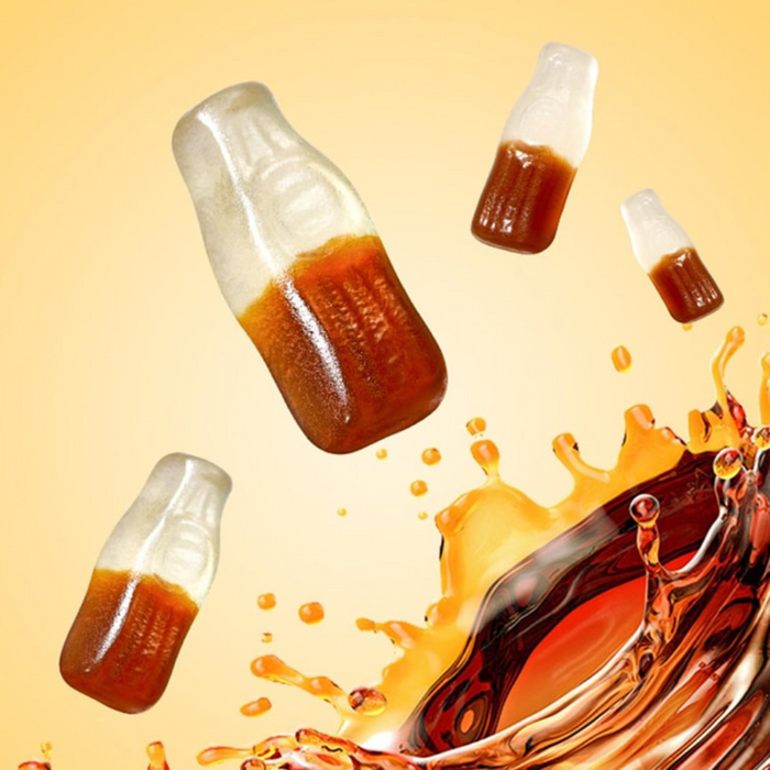 Trolli Cola Bottle Shaped Gummy Candy, 60g