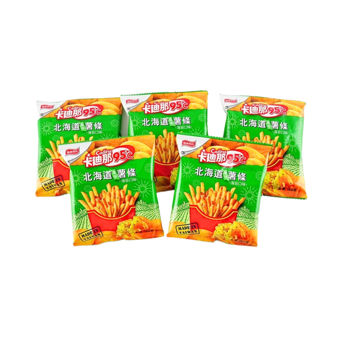 Cadina Crispy Fries Potato Chips, Seaweed Flavor 90g