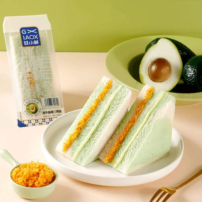 Avocado Jam Chicken Meat Floss Sandwich, 70g