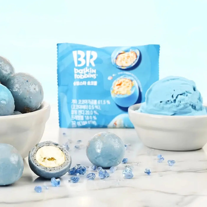 Baskin-Robbins Shooting Stars Choco Balls, Popping Candy Flavor, 32g Baskin Robbins