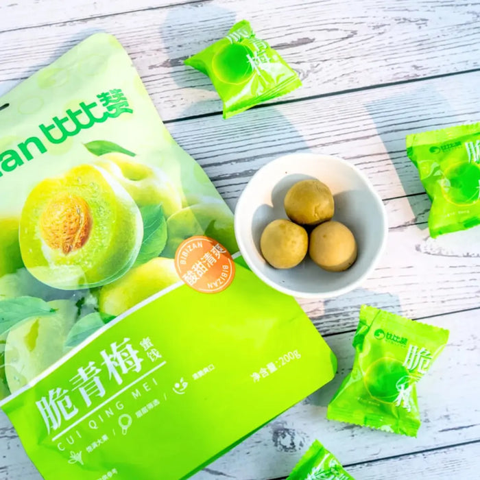 Bibizan Crispy Green Plums Fruit Snack, 200g Bibizan