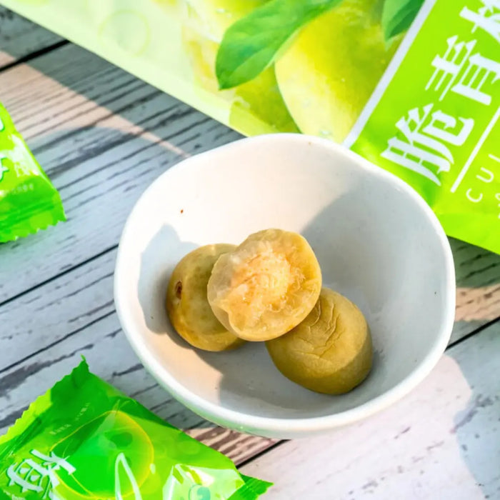 Bibizan Crispy Green Plums Fruit Snack, 200g Bibizan