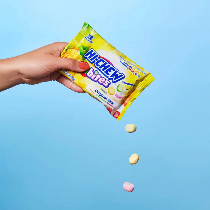 Hi-Chew Bites Original Mix Soft Chewy Candy, 60g