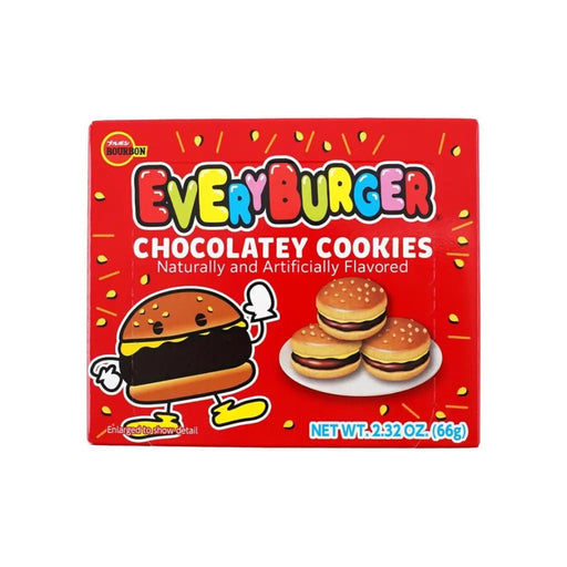 Bourbon Mini Every Burger Chocolatey Cookies, 66g Bourbon