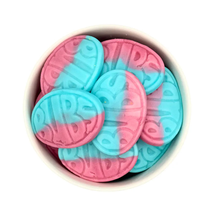 Bubs Raspberry & Blueberry Ovals Swedish Candy, 4oz Oz&Lbs Confectionary
