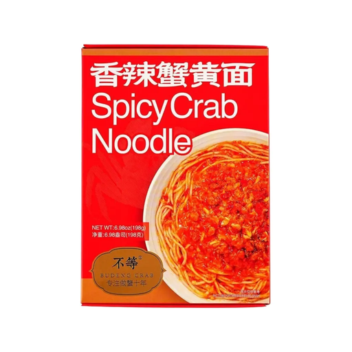 Budeng Food, Spicy Su-Style Crab Roe Noodles, 213g Budeng Food