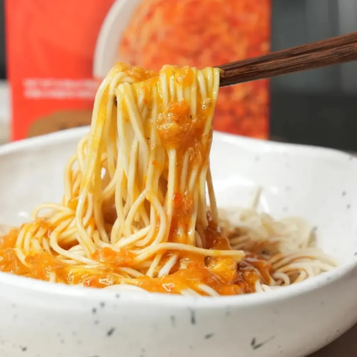 Budeng Food, Spicy Su-Style Crab Roe Noodles, 213g Budeng Food