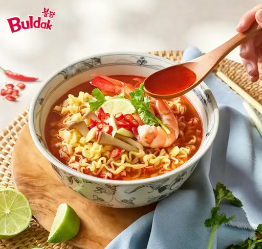 Buldak Spicy Tom Yum Hot Chicken Flavor Ramen Pack, 135g SamYang