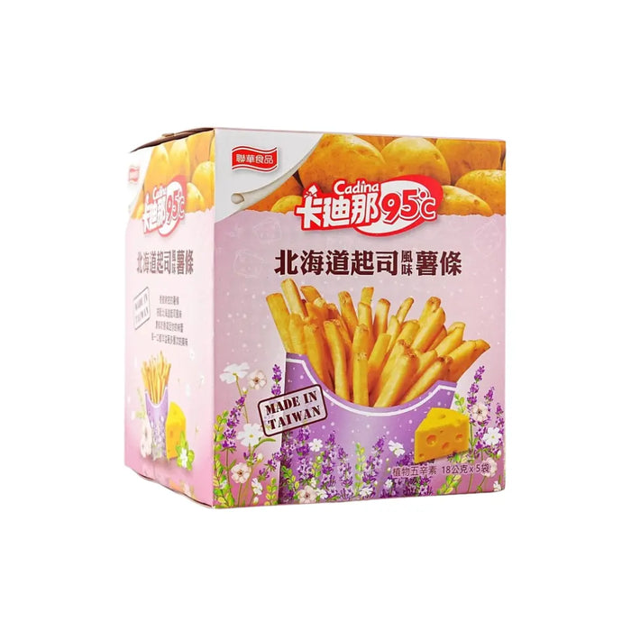 Cadina Crispy Fries Potato Chips, Cheese Flavor 90g