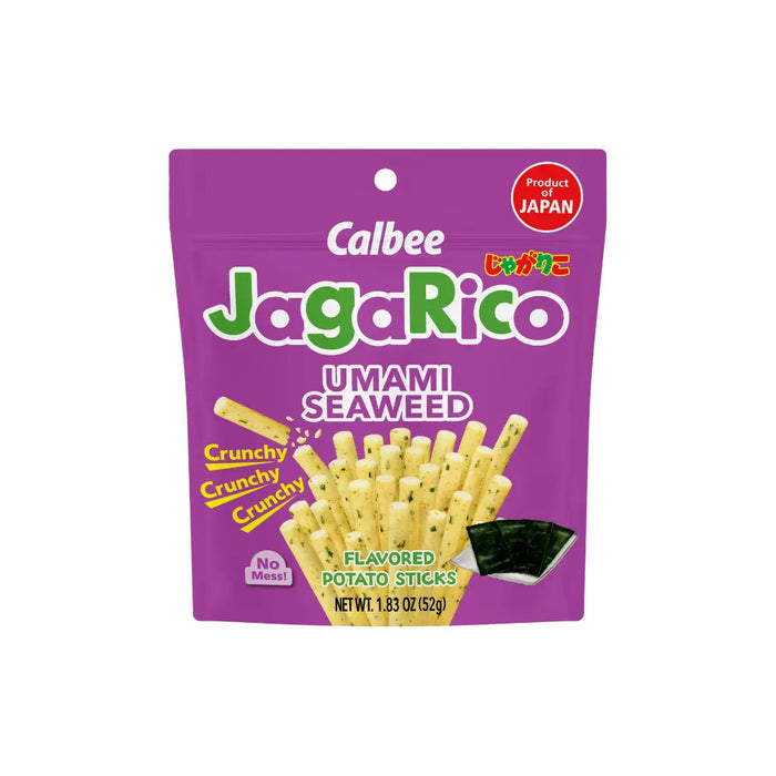 Calbee Jagarico Umami Seaweed Flavor Potato Sticks, 58g