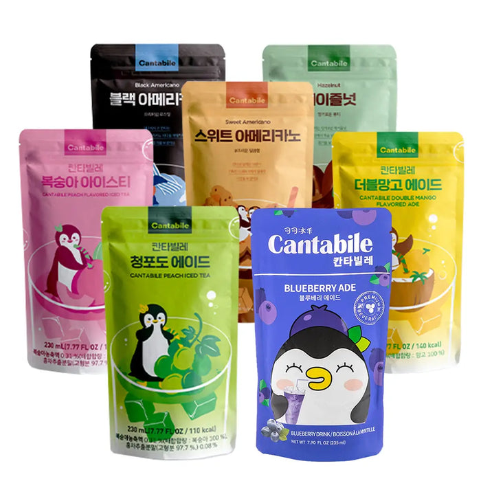 Cantabile Korean Pouch Drinks - 230ml Cantabile