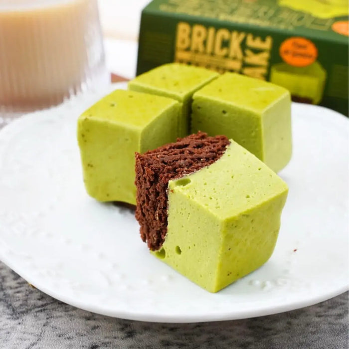 Chocotec Matcha Chocolate Brick Cake, 80g