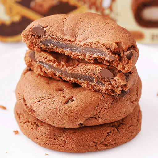 Cream-Filled Chewy Chocolate Chip Cookies - 12packs 240g CW