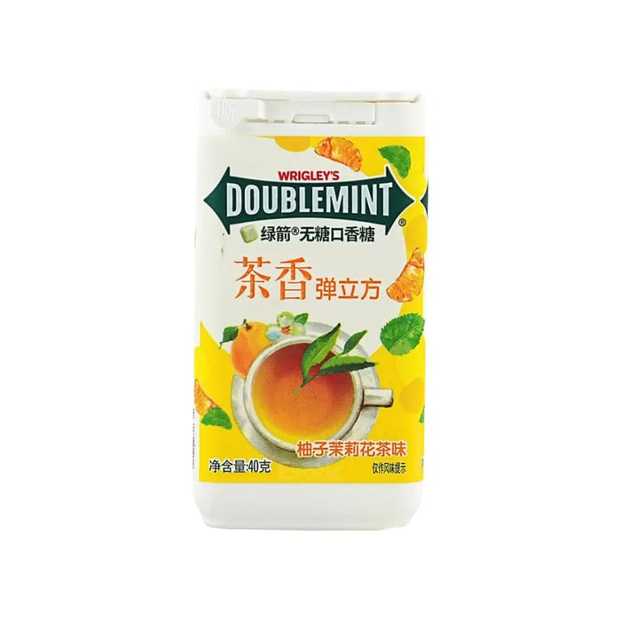 Doublemint Chewing Gum Grapefruit Jasmine Tea Flavor, 35g Doublemint