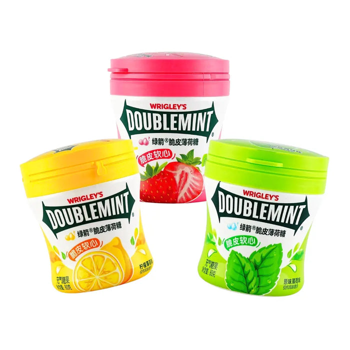 Doublemint Soft Mint Candy Jar, 80g Doublemint