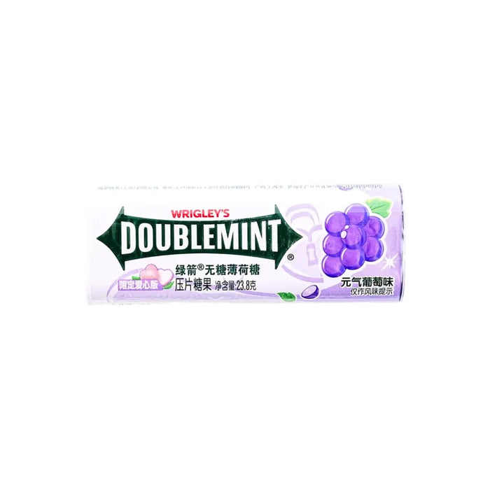 Doublemint Sugar-Free Mint Fruit Flavor Tin, 24g