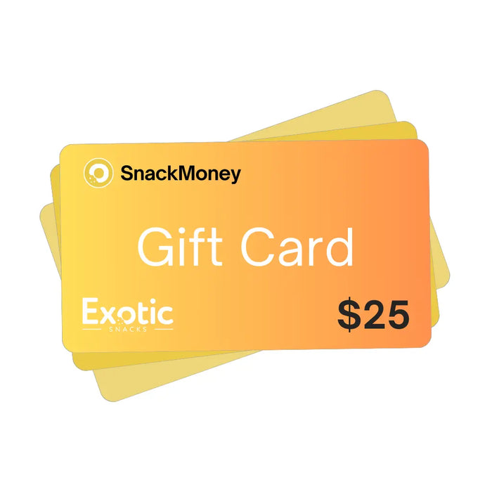 Exotic Snacks Gift Card Exotic Snacks Company
