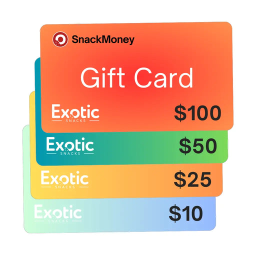 Exotic Snacks Gift Card Exotic Snacks Company