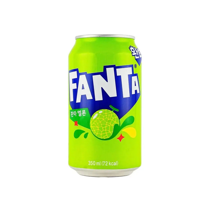 Fanta Melon Flavor Soda, 350ml Fanta