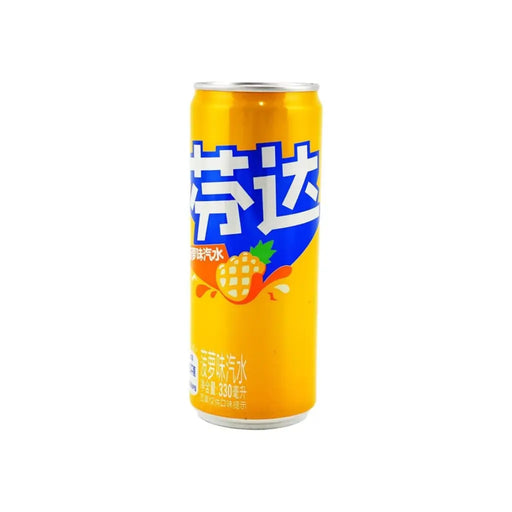Fanta Pineapple Flavor Soda, 330ml Fanta