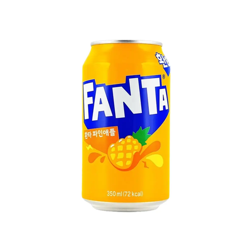 Fanta Pineapple Flavor Soda, 350ml Fanta