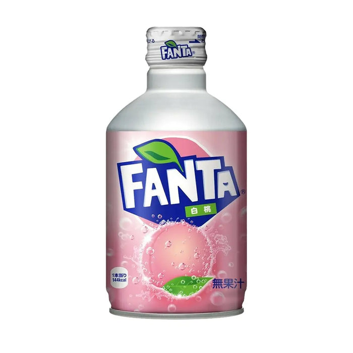 Fanta White Peach Aluminum 300ml Fanta
