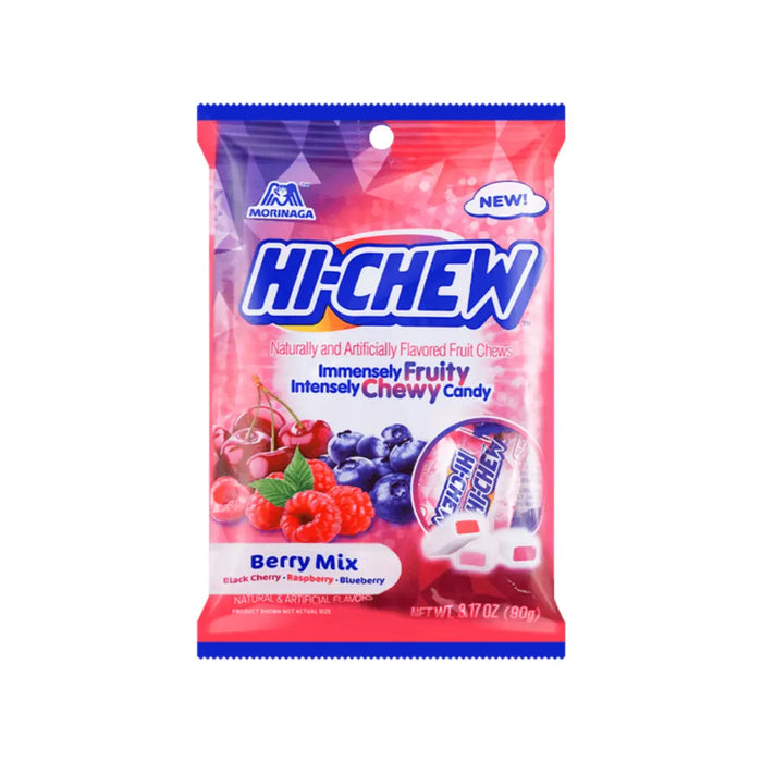 Hi-Chew Berry Mix Fruit Soft Chewy Candy, 90g