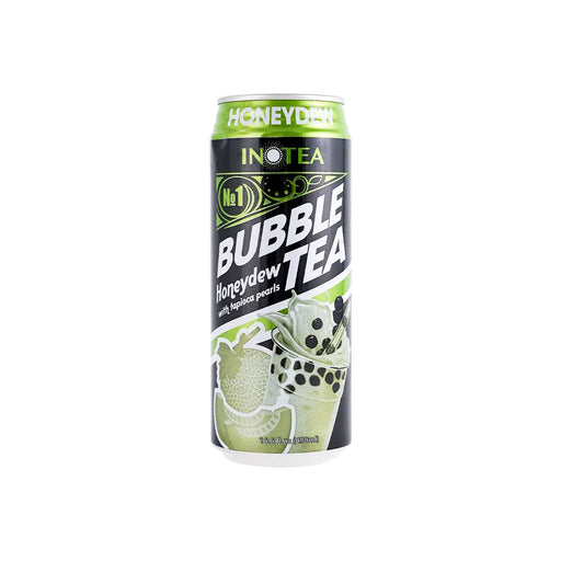 Honeydew Bubble Tea w/ Pearls - 16.6oz Inotea