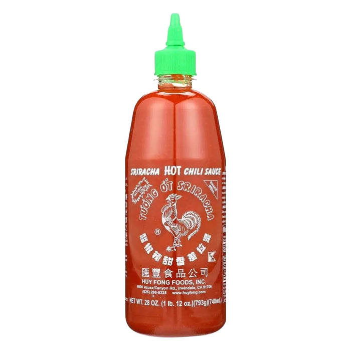 Huy Fong Sriracha Chili Hot Sauce, Big Bottle Sriracha Hot Sauce 28 oz Huy Fong Foods, Inc.