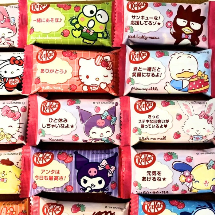 Japanese KitKat Sanrio Strawberry Milk Flavor KitKat