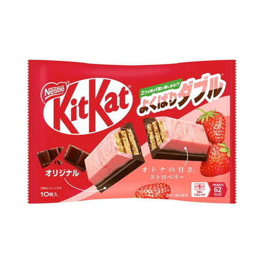 Japanese KitKat Yokubari Strawberry & Original Flavor KitKat
