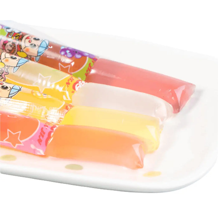 JingJing Jelly Filled Straws Assorted Flavors, 200g JingJing